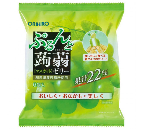 ORIHIRO Purunto Konnyaku Jelly Порционное желе из конняку ORIHIRO Purunto Konnyaku Jelly Порционное желе из конняку