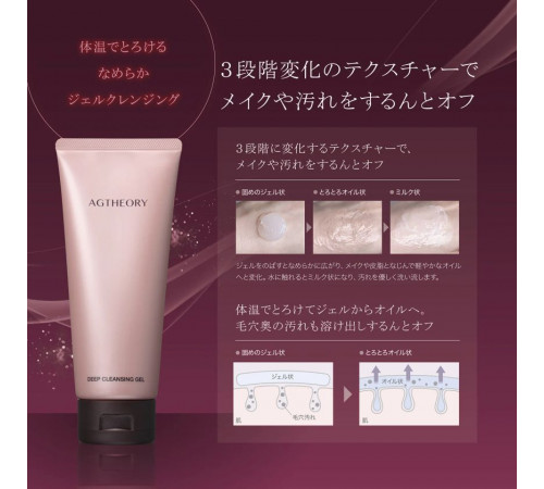 AXXZIA AGTheory Deep Cleansing Gel Гель для снятия макияжа AXXZIA AGTheory Deep Cleansing Gel Гель для снятия макияжа