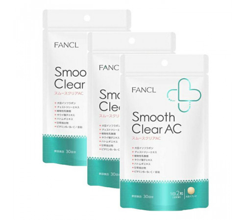 FANCL Smooth Clear AC Комплекс для поддержания женской красоты и здоровья кожи