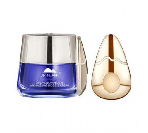 DR. PLANT Dendrobium Relief Wrinkle Massage Eye Cream Омолаживающий крем вокруг глаз с вибрационным массажером DR. PLANT Dendrobium Relief Wrinkle Massage Eye Cream Омолаживающий крем вокруг глаз с вибрационным массажером