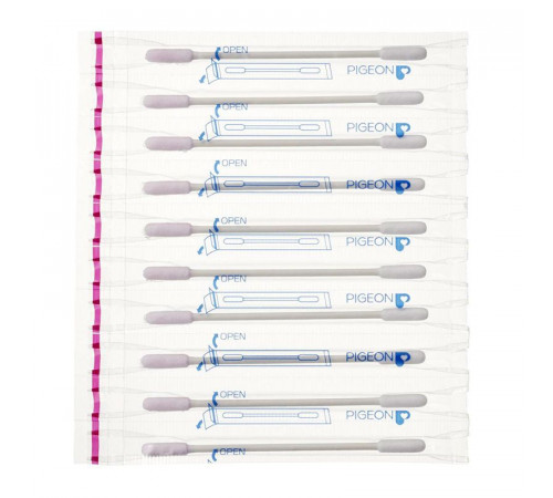 PIGEON Cotton Swabs Ватные палочки с липкой поверхностью PIGEON Cotton Swabs Ватные палочки с липкой поверхностью