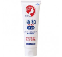 AZUMA Tabibijin Sake Lees Mild Face Wash Пенка для умывания с ферментами японского саке