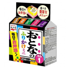 NAGATANIEN Otona no Furikake Mini Порционные приправы для риса фурикаке, ассорти