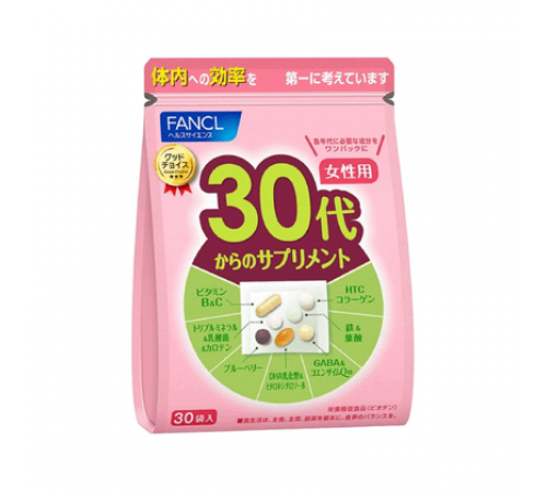 FANCL Vitamin Complex Витаминно-минеральный комплекс для возраста 30+ FANCL Vitamin Complex Витаминно-минеральный комплекс для возраста 30+