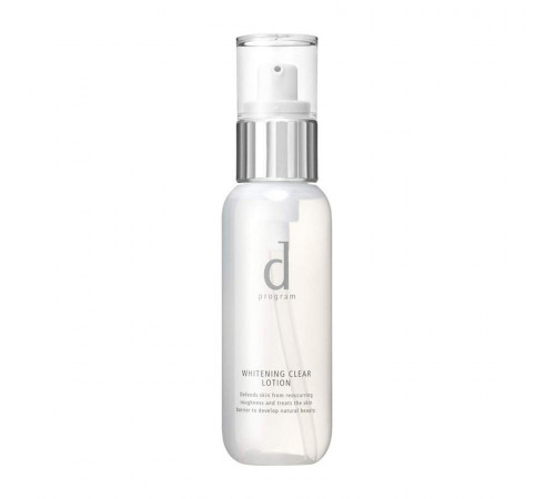 SHISEIDO d Program Whitening Clear Lotion Лосьон против покраснений, розацеа и воспалений