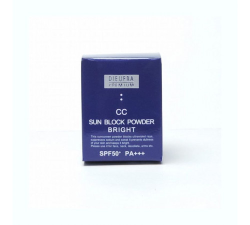 DIEUFRA Premium CC Sunblock Powder Bright Солнцезащитная рассыпчатая пудра