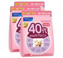 FANCL витаминно-минеральный комплекс для возраста 40+ (женский), набор из 3 упаковок