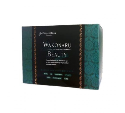 WAKONARU Beauty Aojiru Обогащенное аодзиру для кожи и фигуры WAKONARU Beauty Aojiru Обогащенное аодзиру для кожи и фигуры