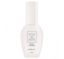 MOTHER&DAUGHTER Milky UV Spray SPF35 PA++  Увлажняющая солнцезащитная дымка