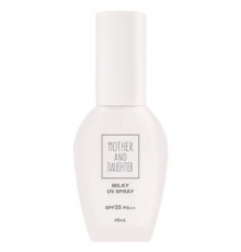 MOTHER&DAUGHTER Milky UV Spray SPF35 PA++  Увлажняющая солнцезащитная дымка