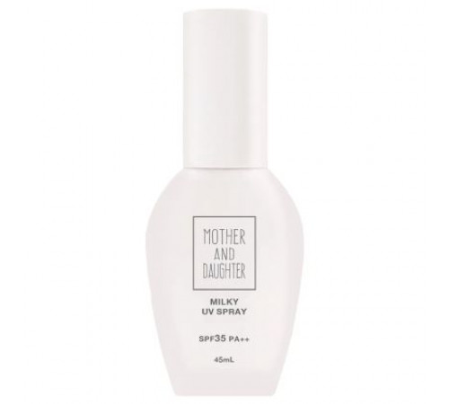 MOTHER&DAUGHTER Milky UV Spray SPF35 PA++  Увлажняющая солнцезащитная дымка