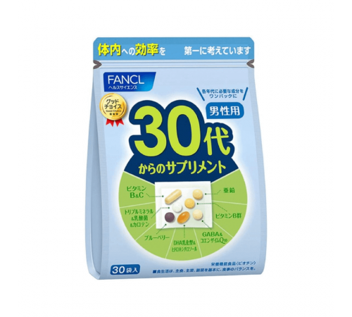 FANCL Vitamin Complex Витаминно-минеральный комплекс для возраста 30+ FANCL Vitamin Complex Витаминно-минеральный комплекс для возраста 30+