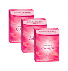 FANCL Deep Charge Collagen Stick Jelly, Pack of 3 Коллагеновое желе в стиках, набор из 3 упаковок
