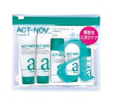 NOV AC Active trial set Набор миниатюр косметики против прыщей у взрослых.