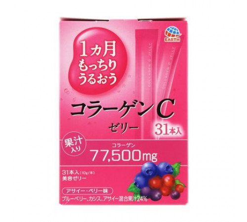 EARTH BIOCHEMICAL Collagen C Jelly Коллагеновое желе на 1 месяц
