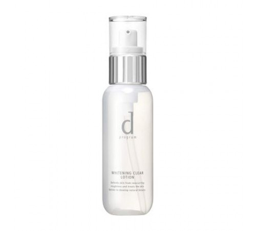 SHISEIDO d Program Whitening Clear Lotion Лосьон против покраснений, розацеа и воспалений