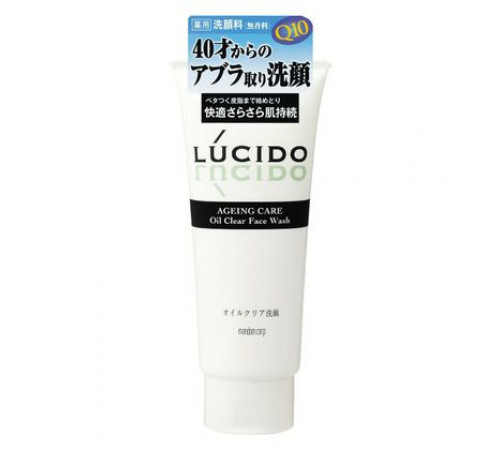 LUCIDO Ageing Care Oil Clear Face Wash Матирующая пенка для умывания для мужской кожи LUCIDO Ageing Care Oil Clear Face Wash Матирующая пенка для умывания для мужской кожи