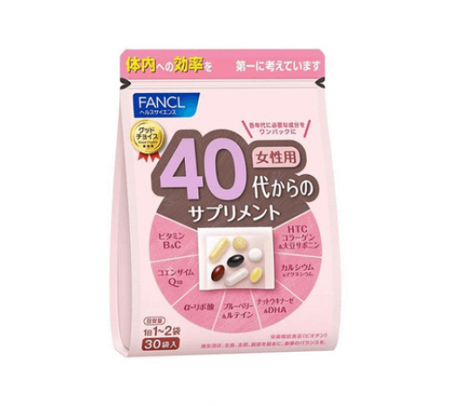FANCL Vitamin Complex Витаминно-минеральный комплекс для возраста 40+ FANCL Vitamin Complex Витаминно-минеральный комплекс для возраста 40+